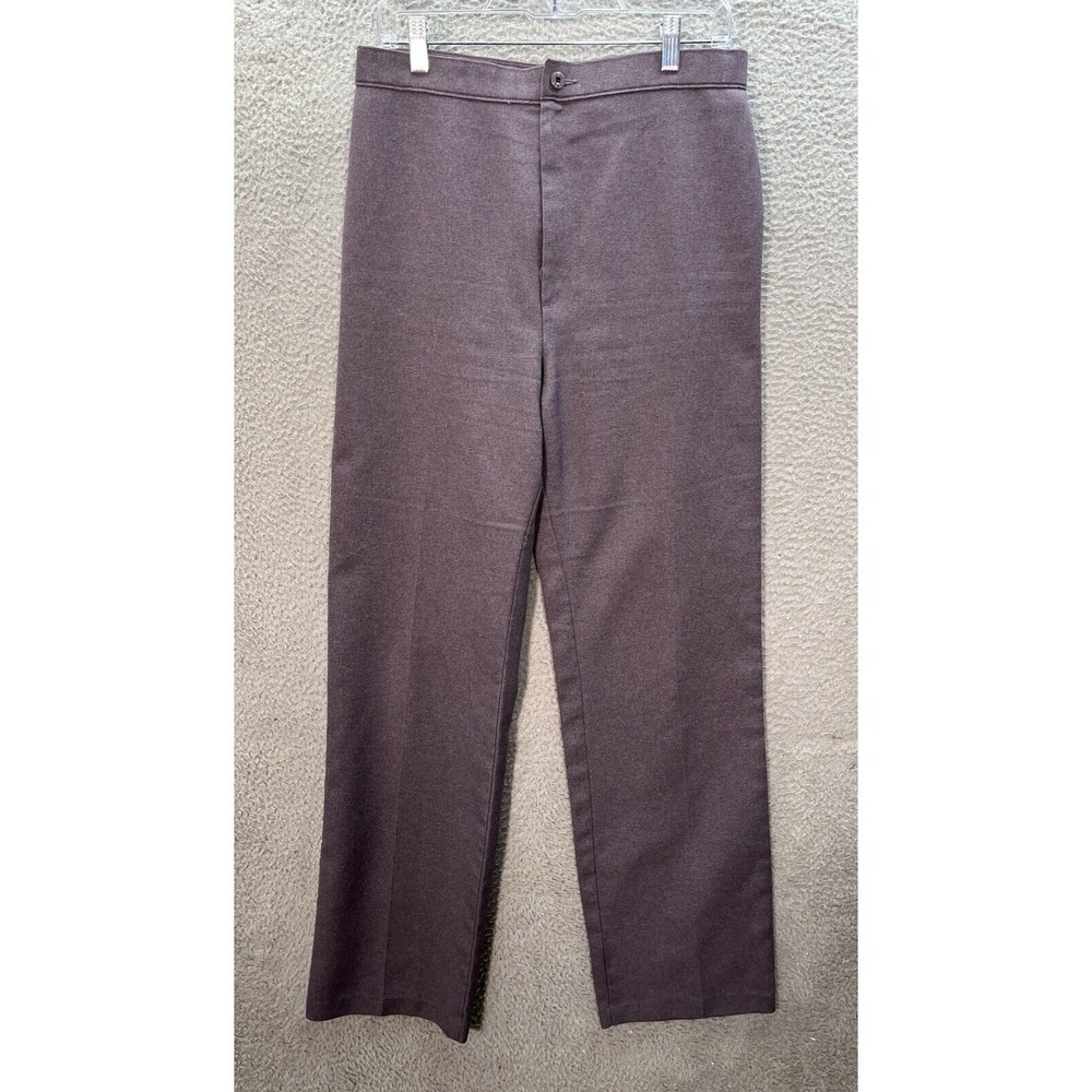 Vintage Levis Pants Womens 18 Purple‎ Bend Over Stretch Dress Trousers 1980s